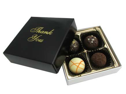 Luxury Chocolate Truffles-4 piece